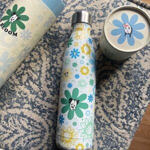 Mutts in Bloom Patterned Stainless Steel Bottle